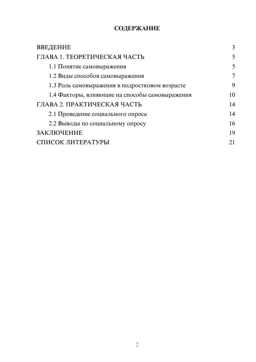 Предпросмотр проекта 2