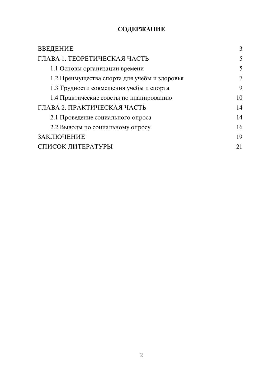 Предпросмотр проекта 2