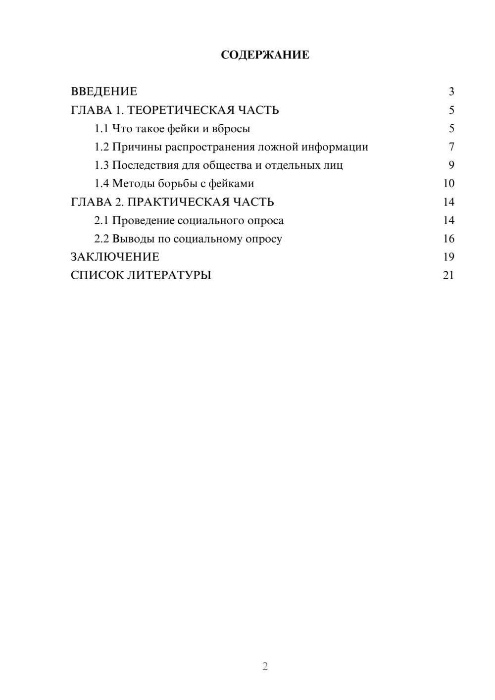 Предпросмотр проекта 2