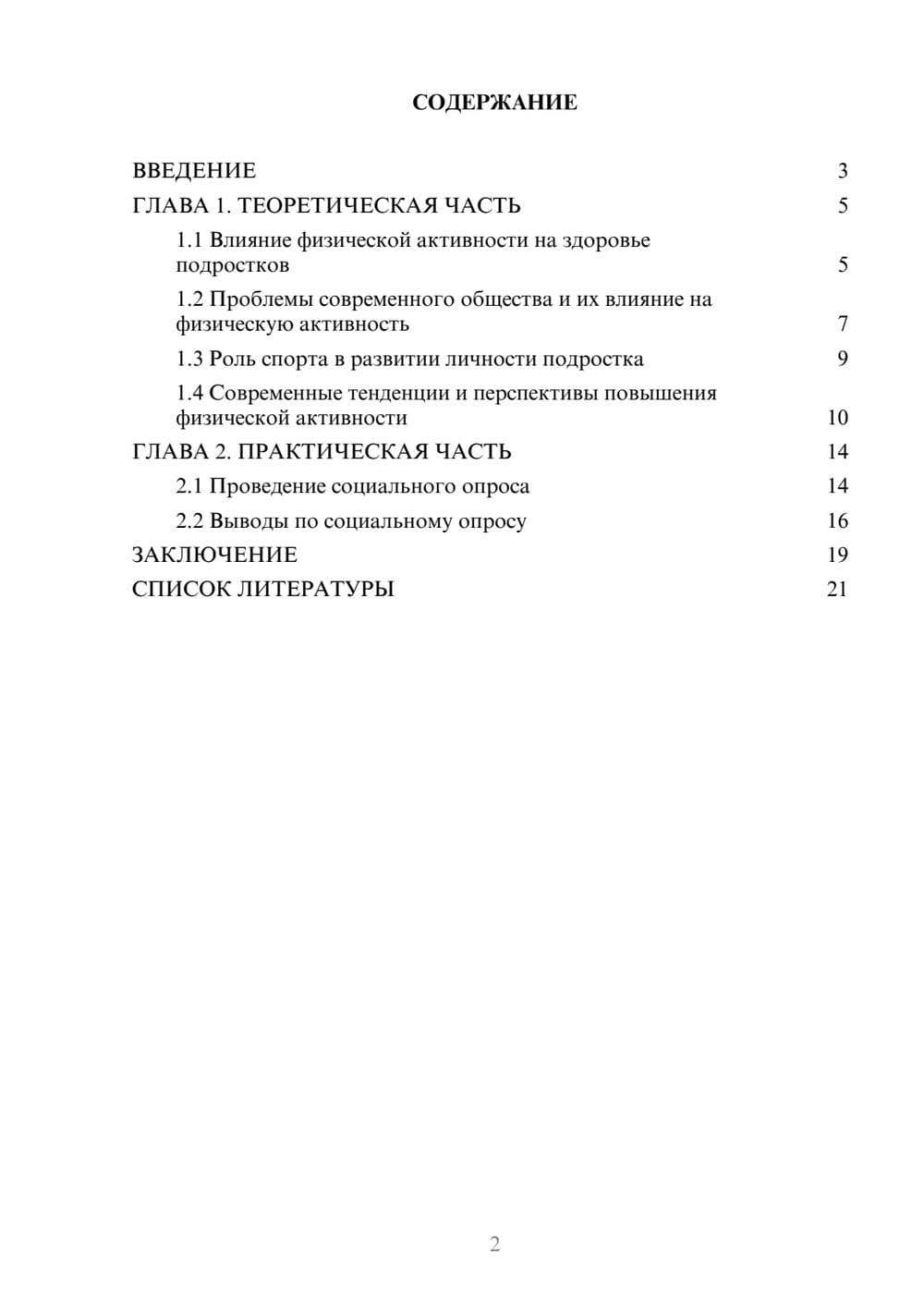 Предпросмотр проекта 2