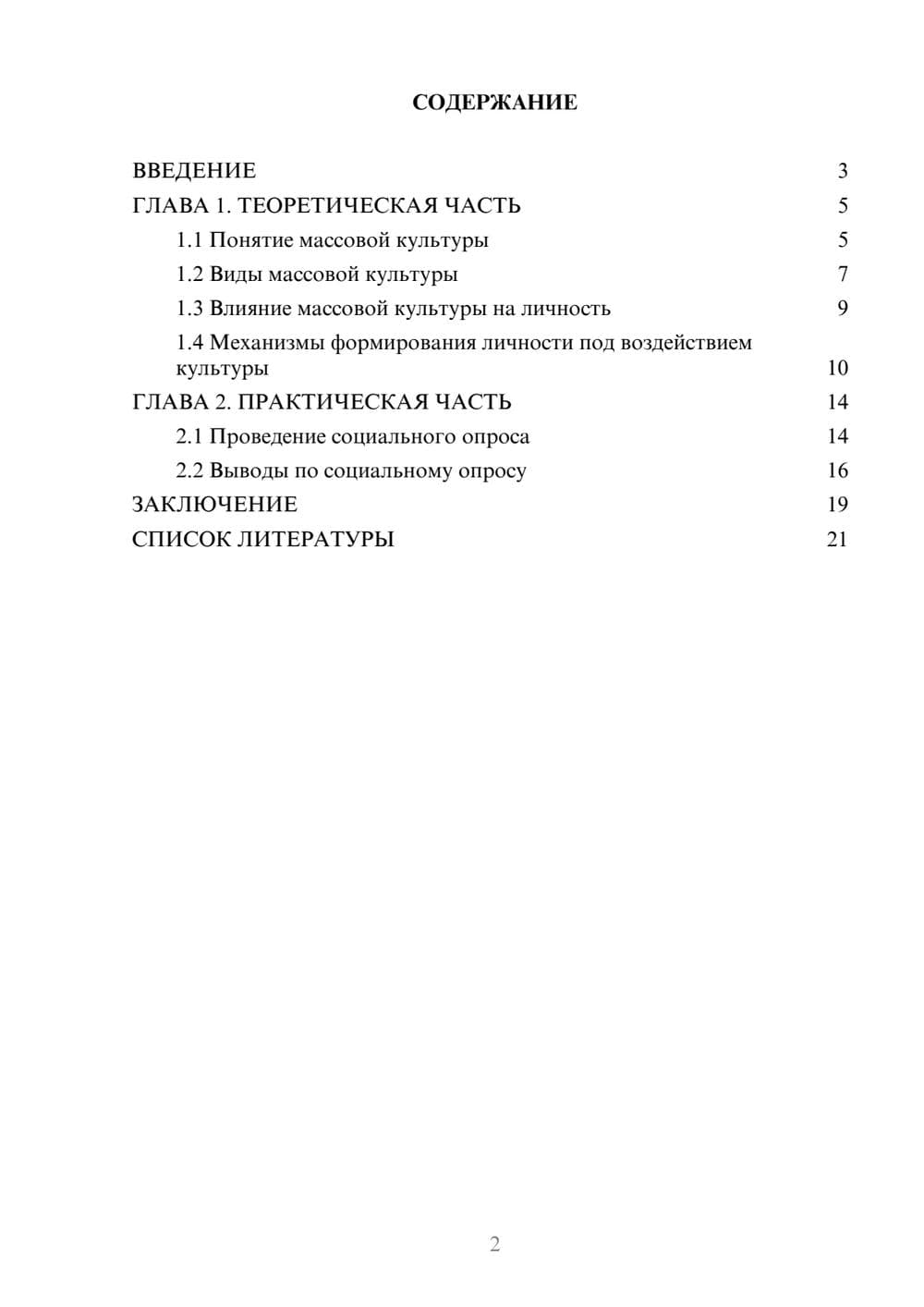 Предпросмотр проекта 2