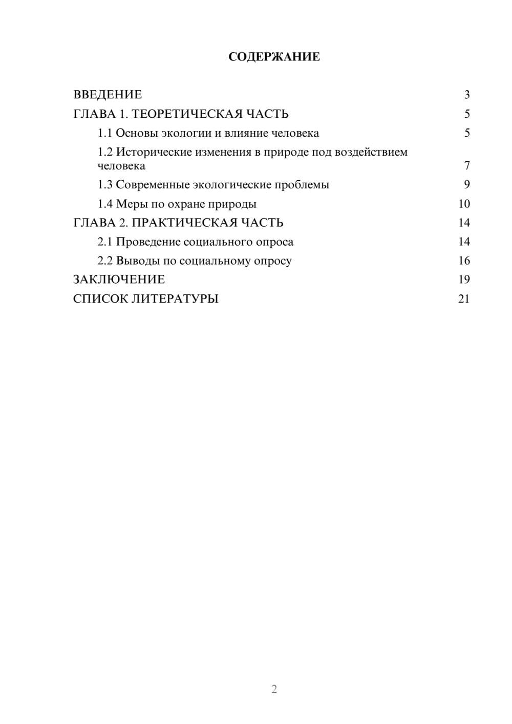 Предпросмотр проекта 2