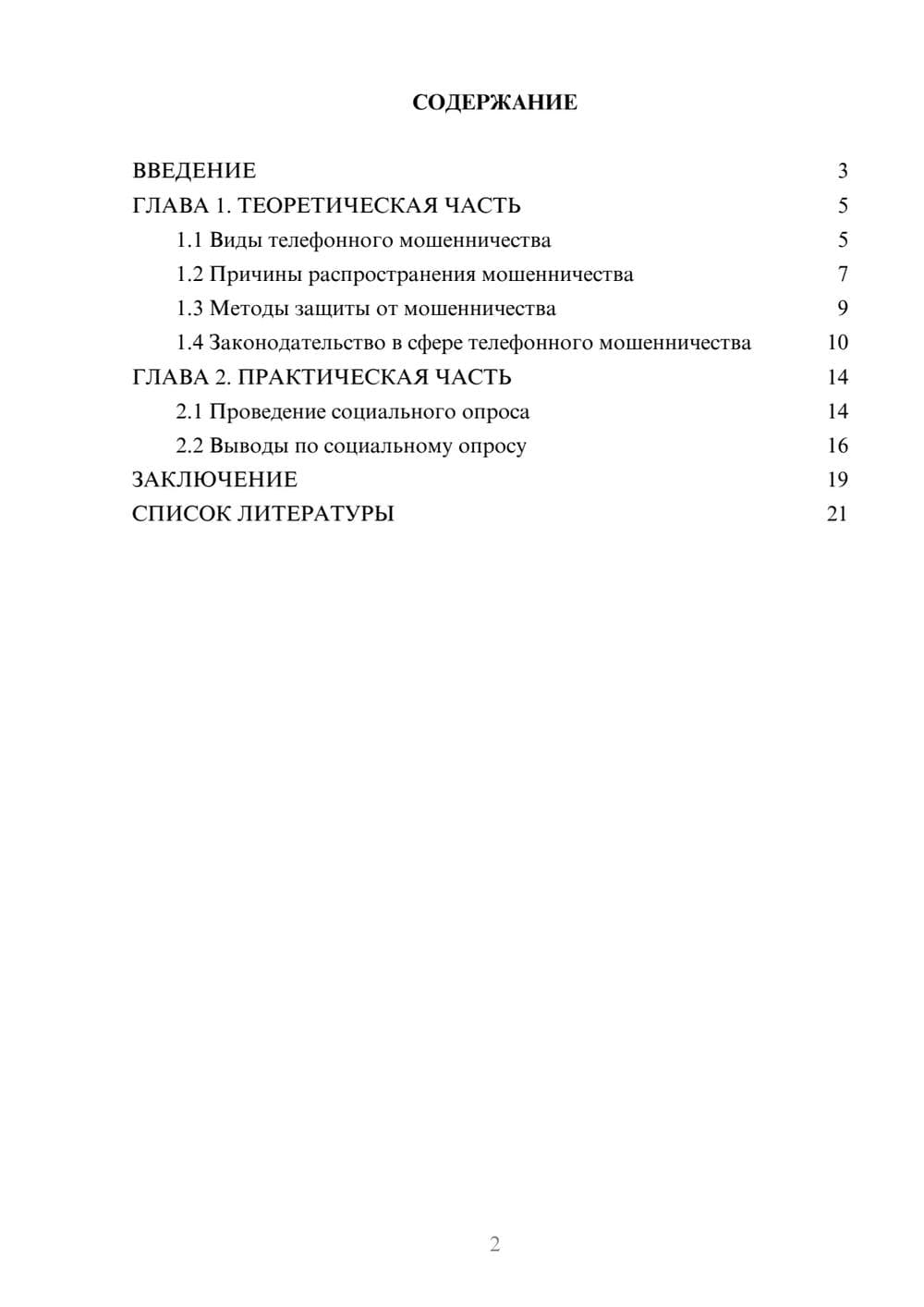 Предпросмотр проекта 2