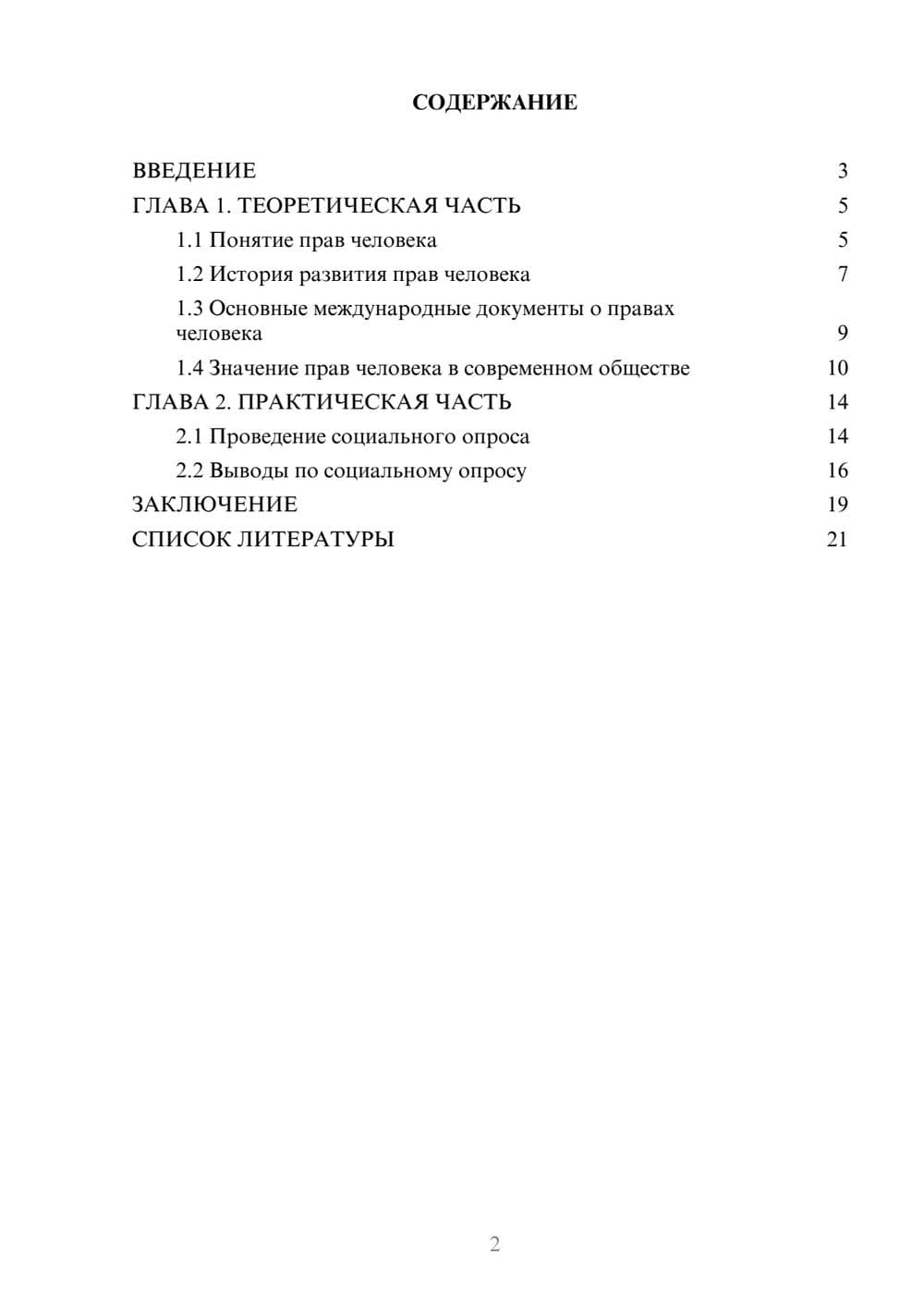 Предпросмотр проекта 2