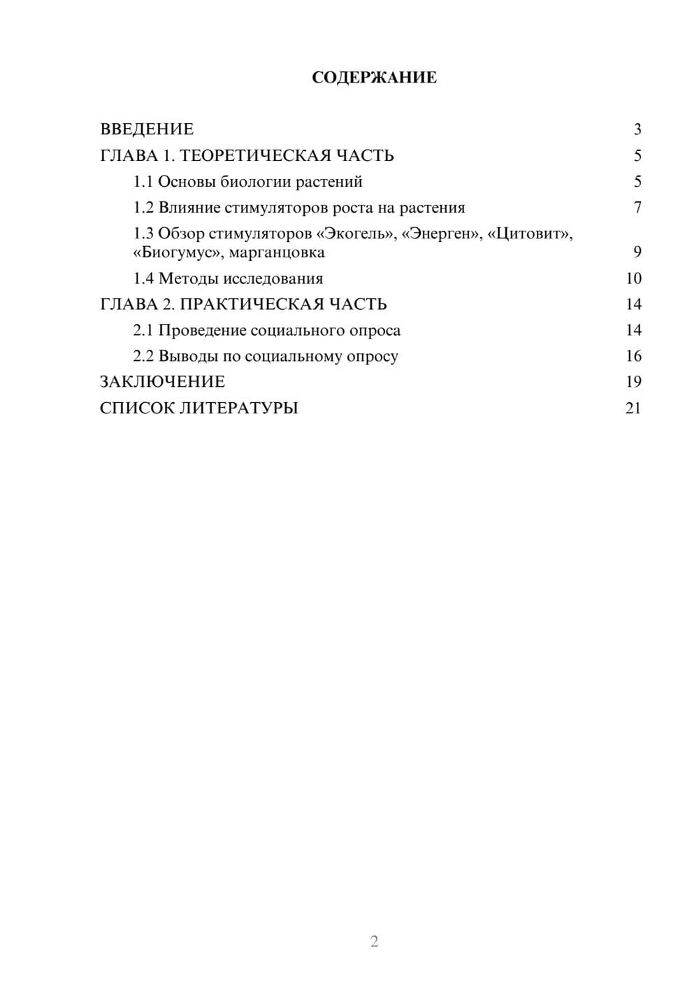 Предпросмотр проекта 2