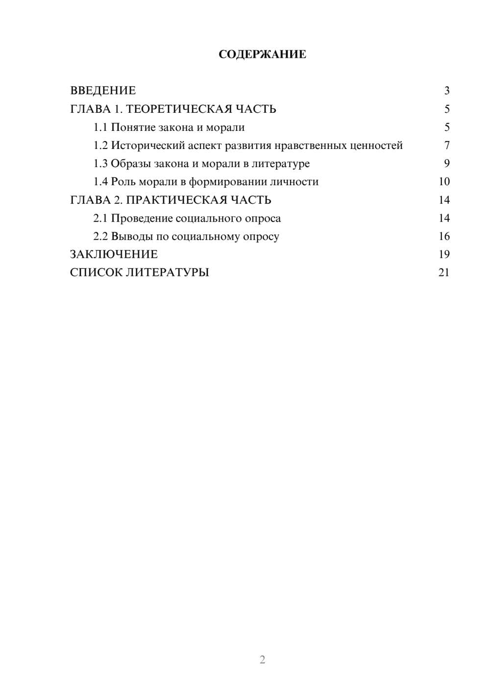 Предпросмотр проекта 2