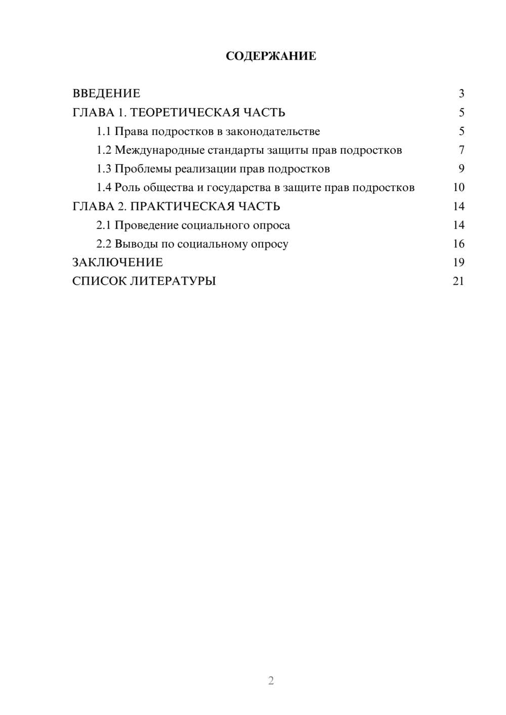 Предпросмотр проекта 2