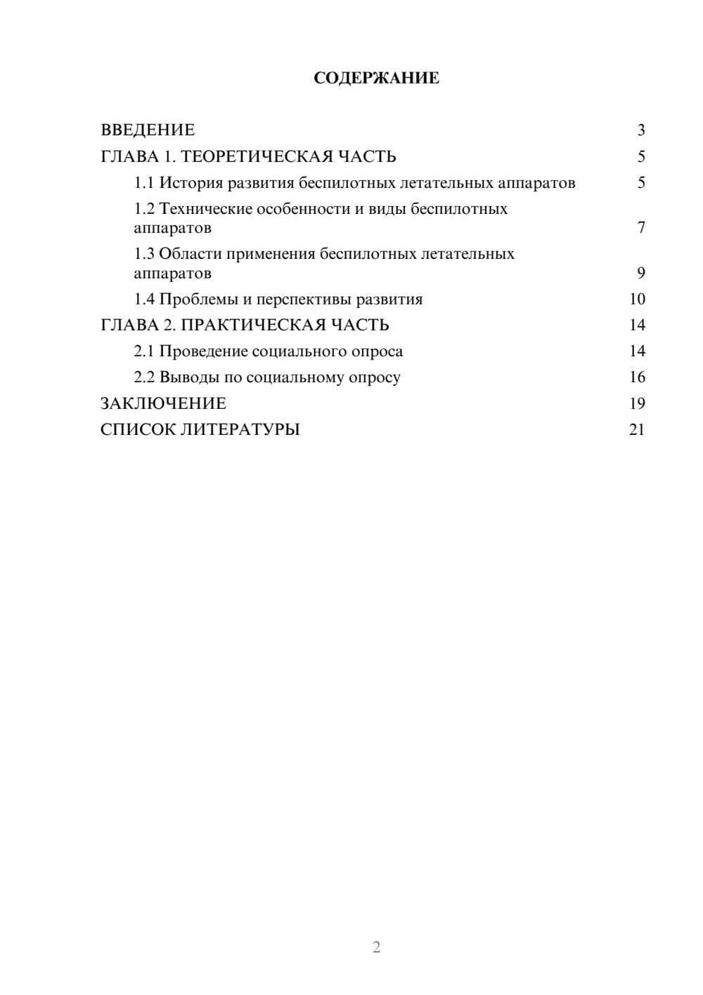 Предпросмотр проекта 2