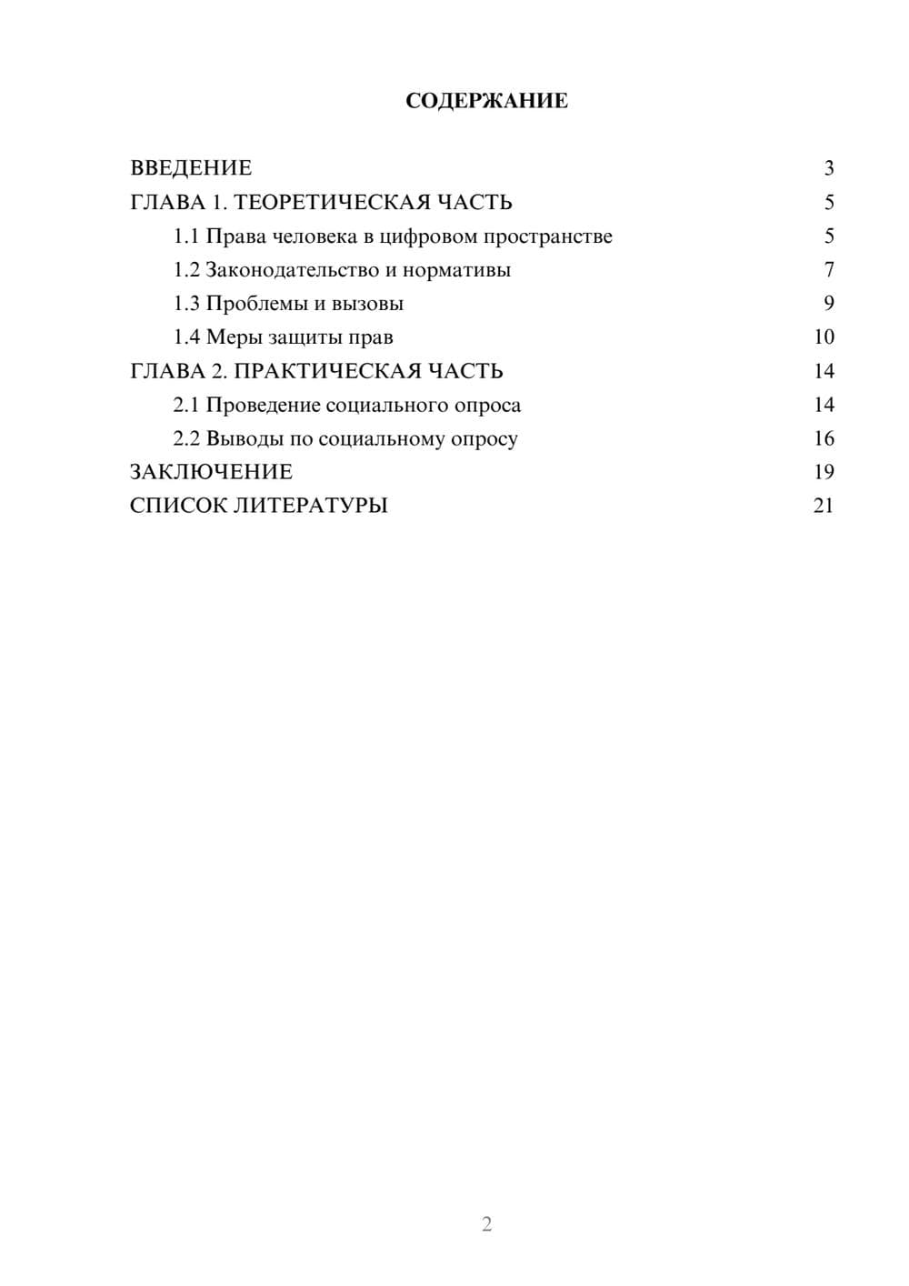 Предпросмотр проекта 2