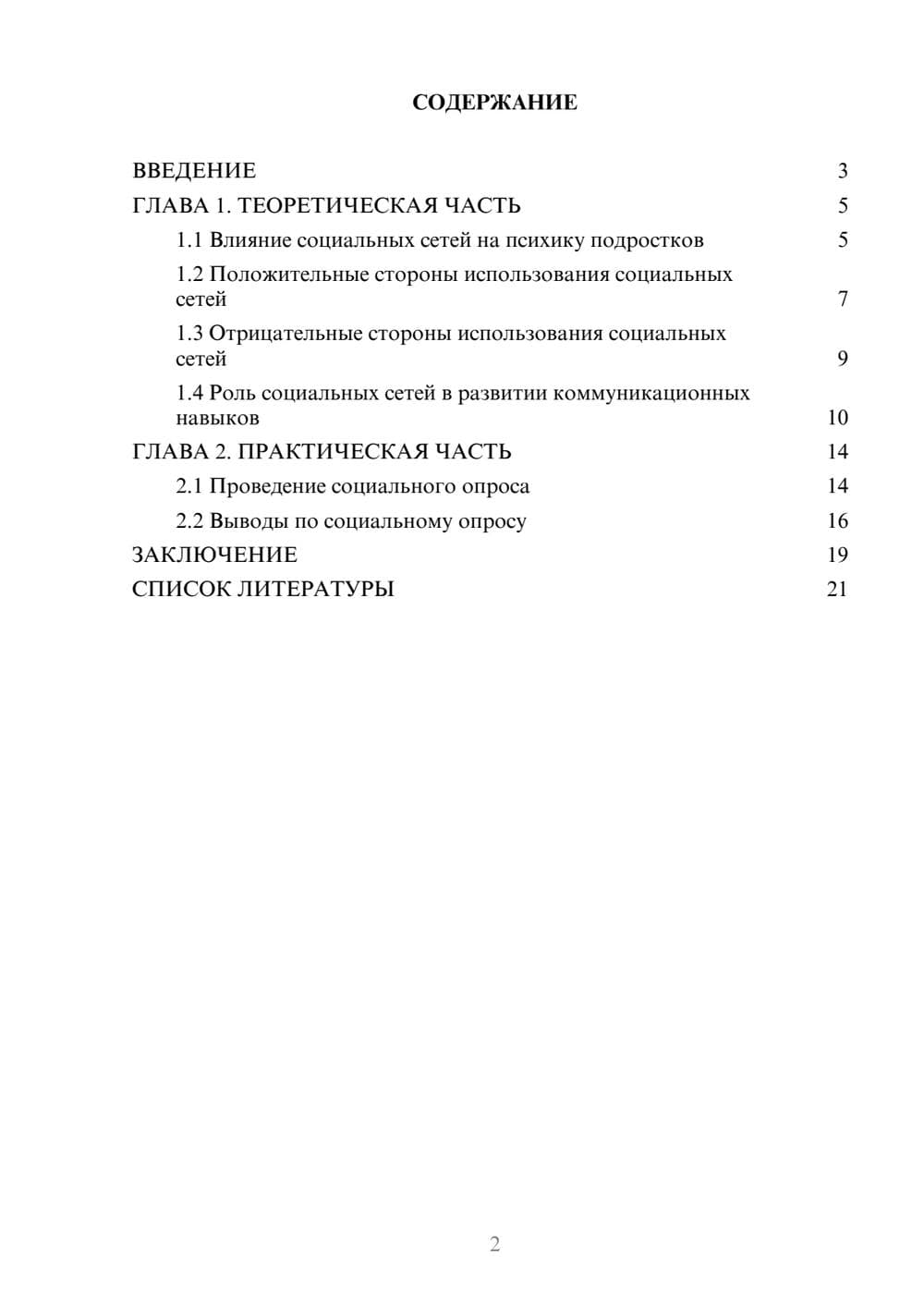 Предпросмотр проекта 2