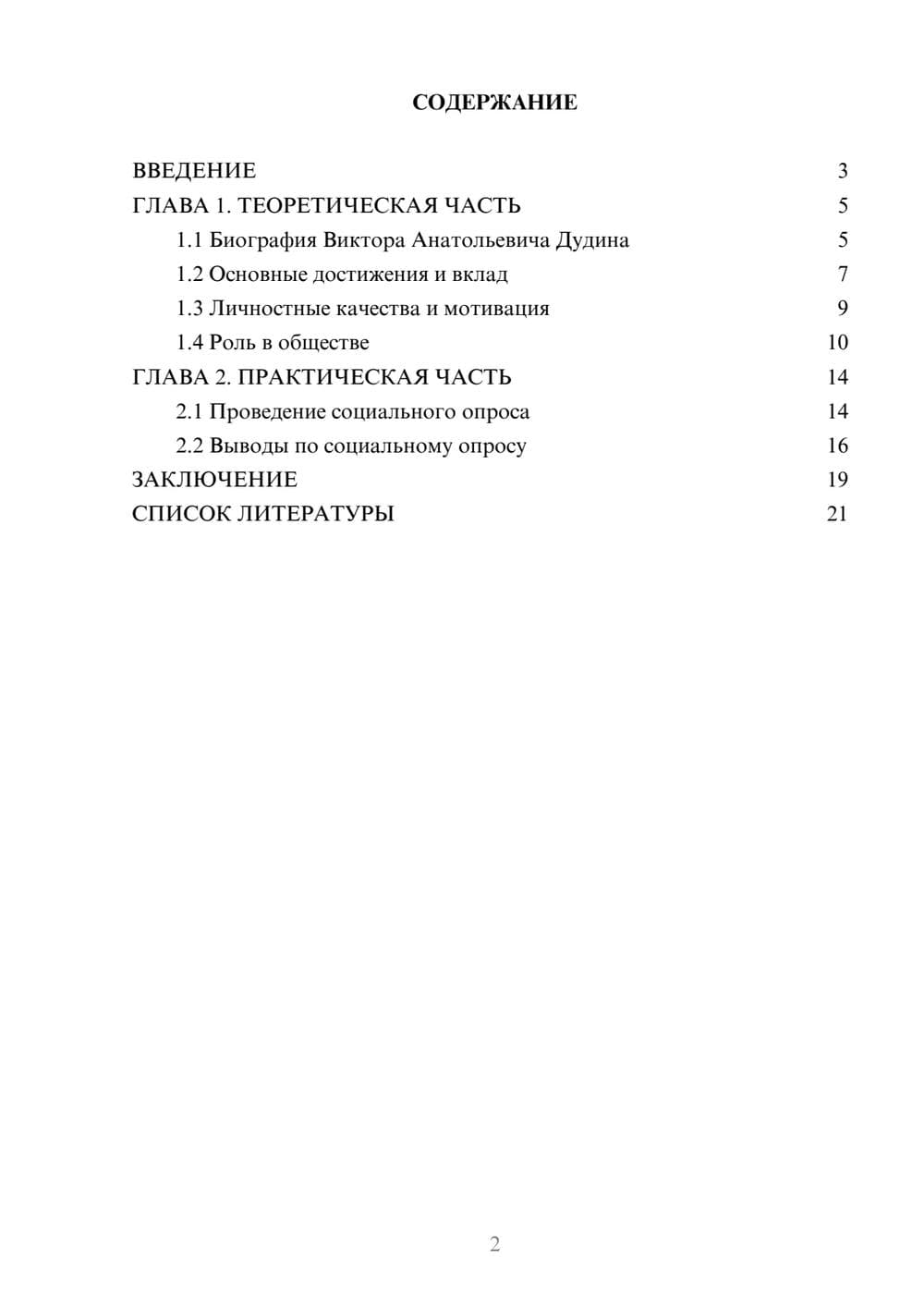 Предпросмотр проекта 2