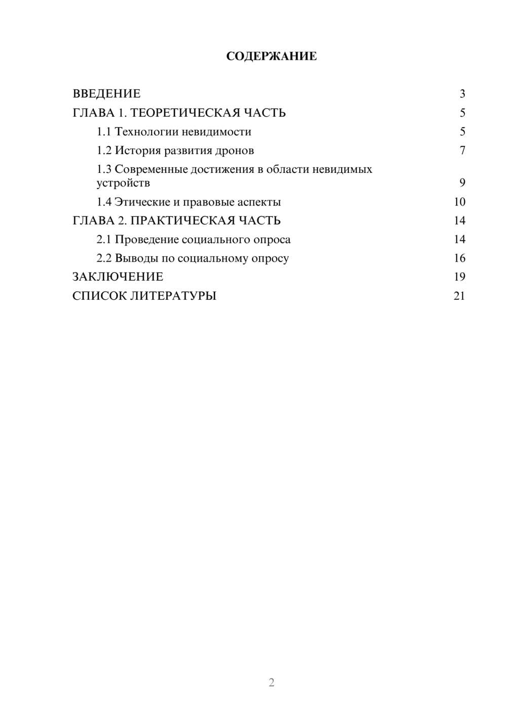 Предпросмотр проекта 2