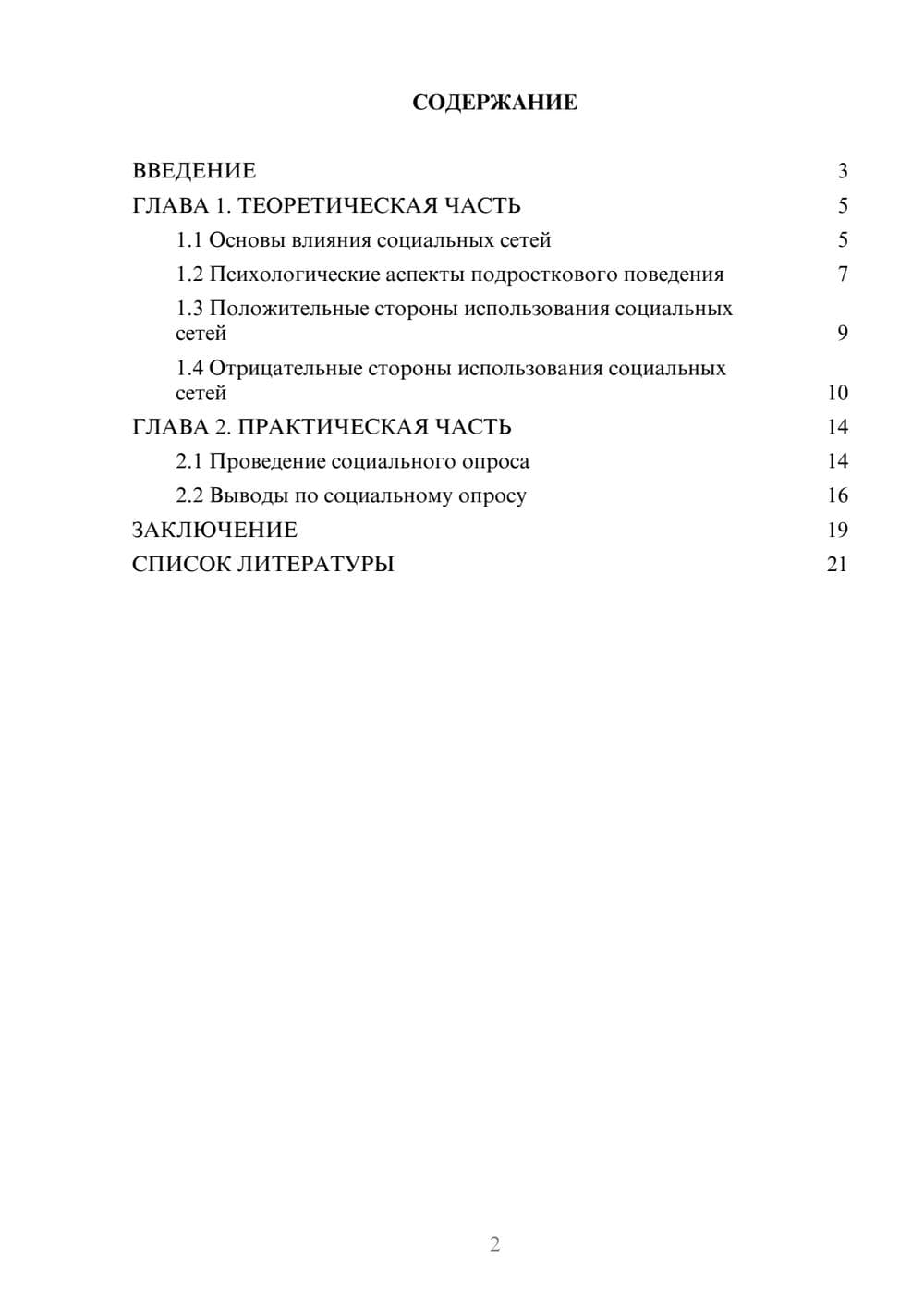 Предпросмотр проекта 2