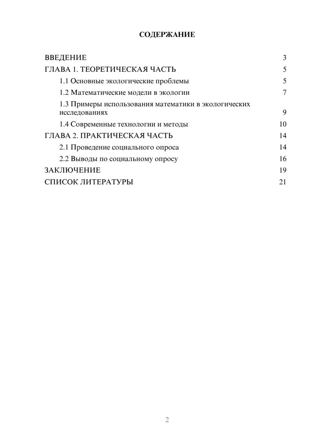 Предпросмотр проекта 2