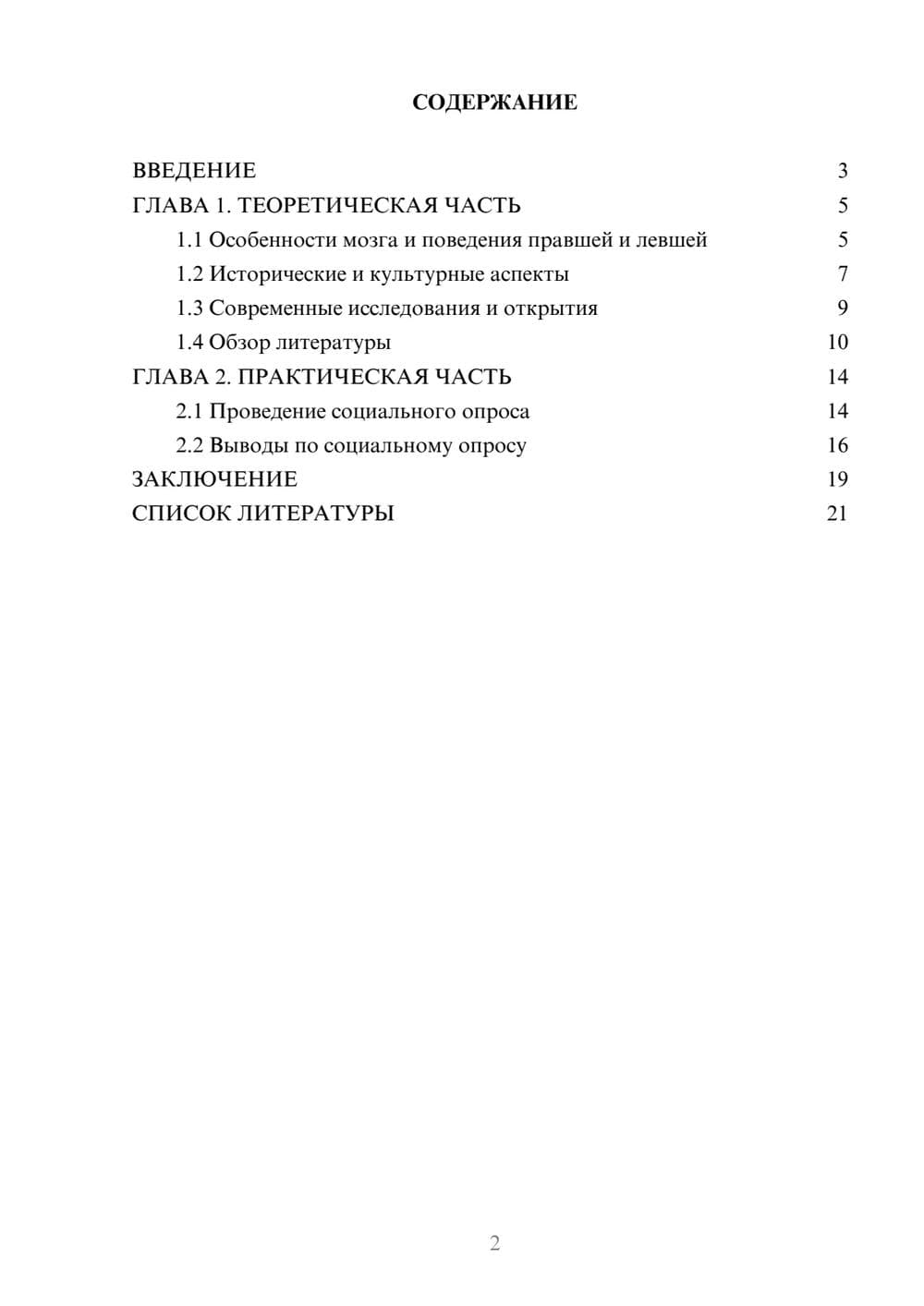 Предпросмотр проекта 2