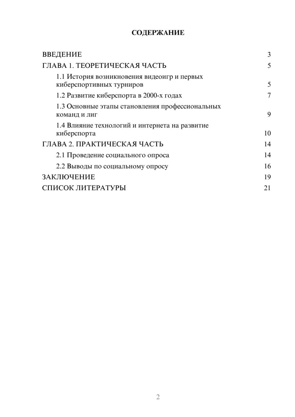 Предпросмотр проекта 2