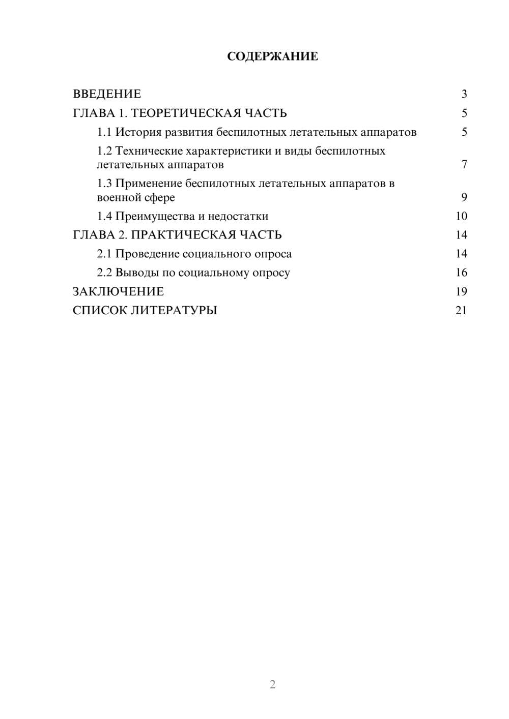 Предпросмотр проекта 2