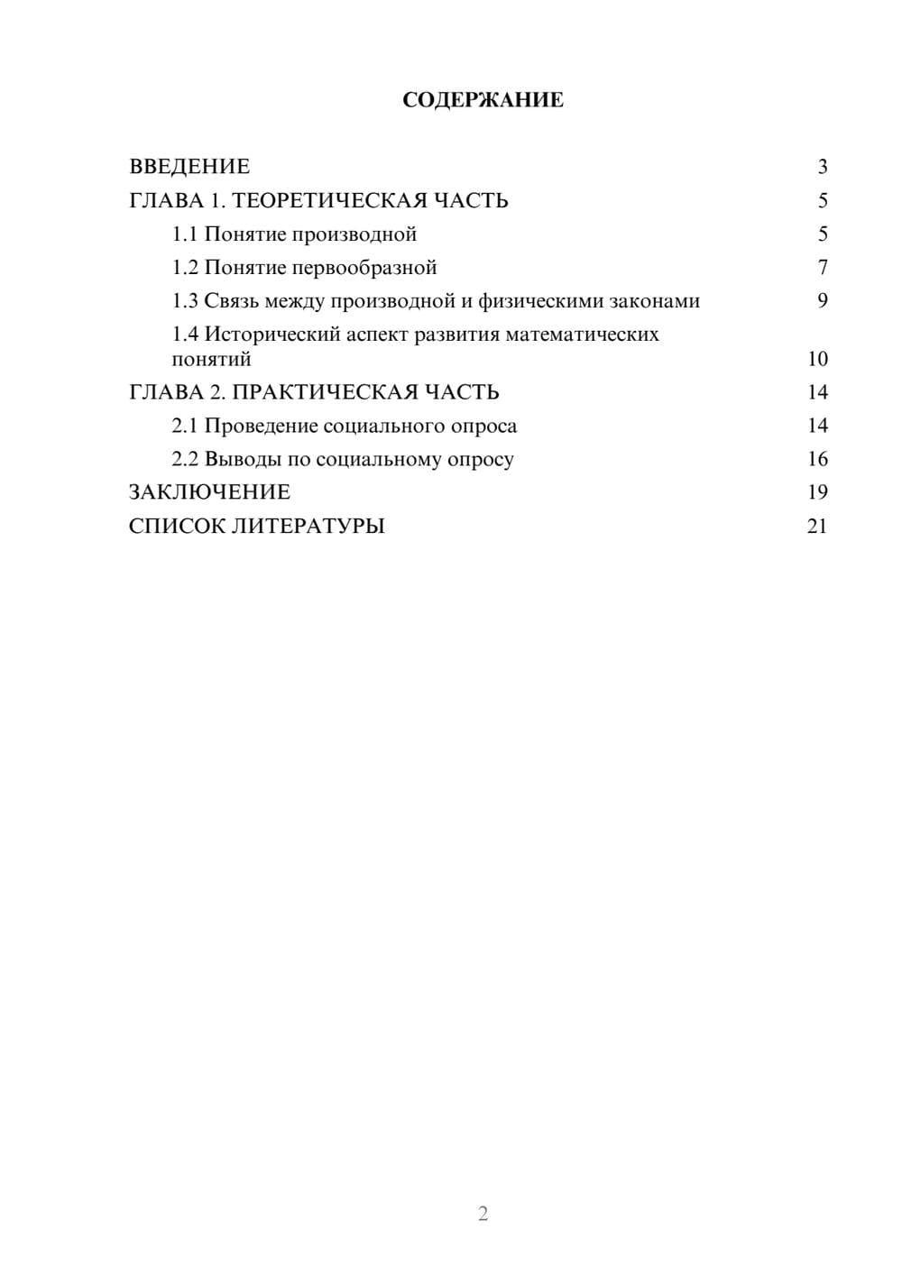 Предпросмотр проекта 2