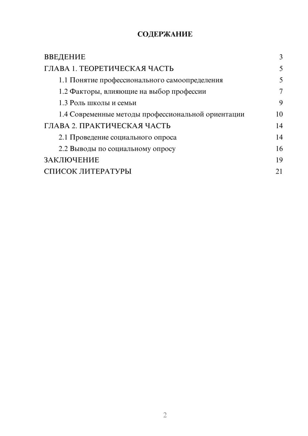 Предпросмотр проекта 2