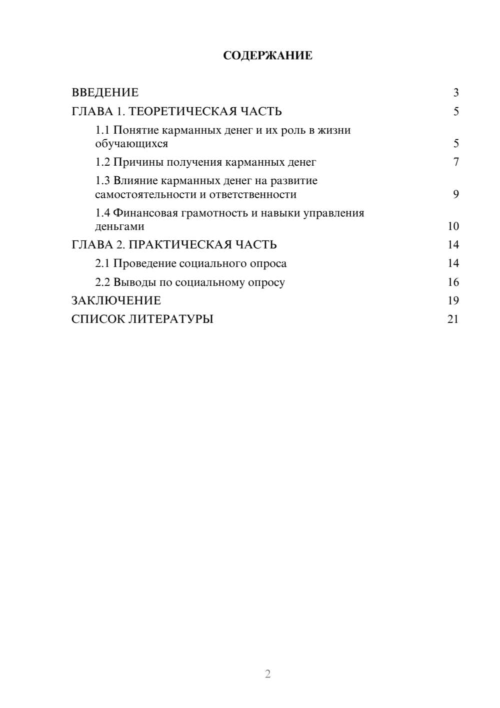 Предпросмотр проекта 2