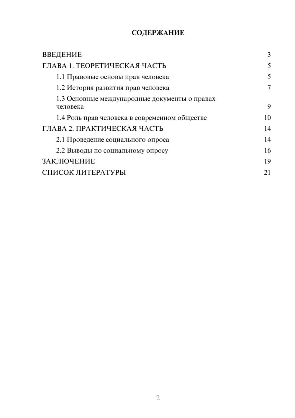 Предпросмотр проекта 2