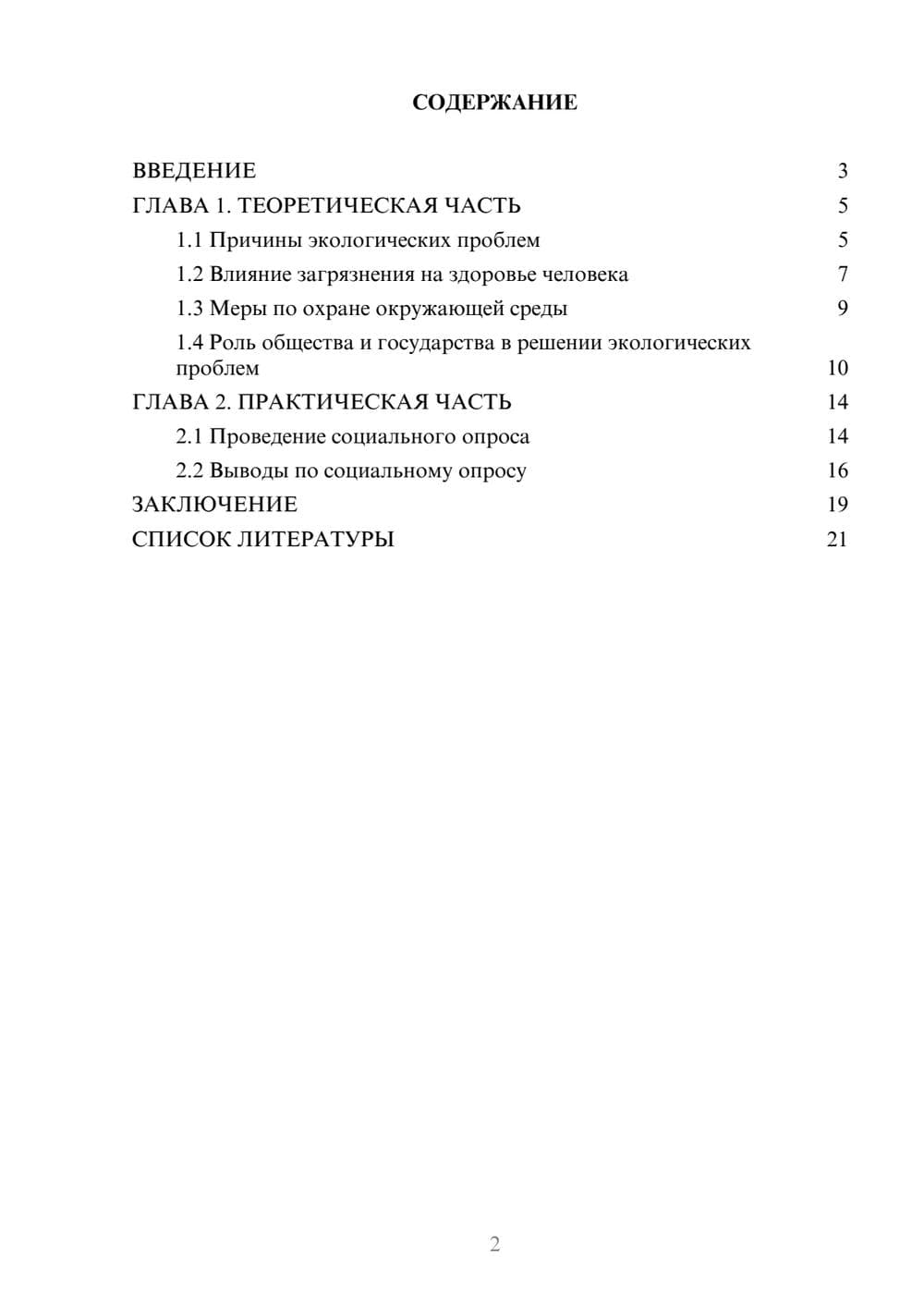 Предпросмотр проекта 2