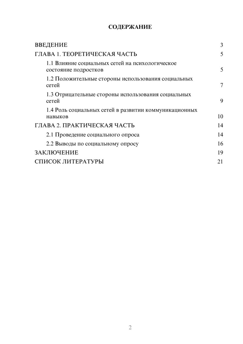 Предпросмотр проекта 2