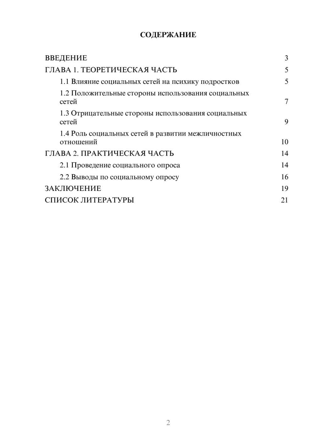 Предпросмотр проекта 2