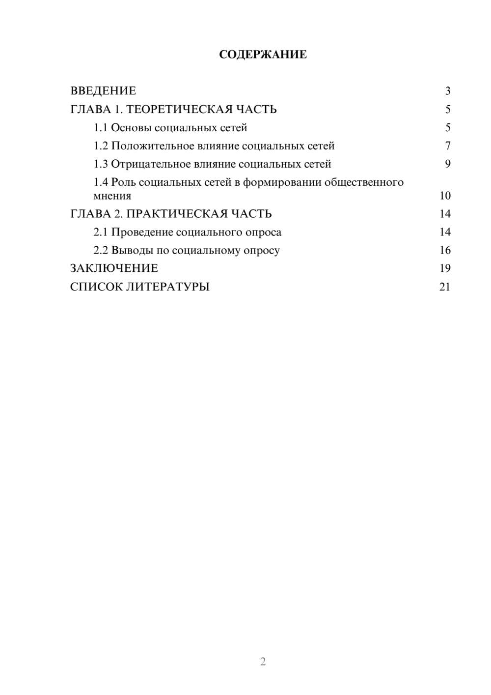 Предпросмотр проекта 2