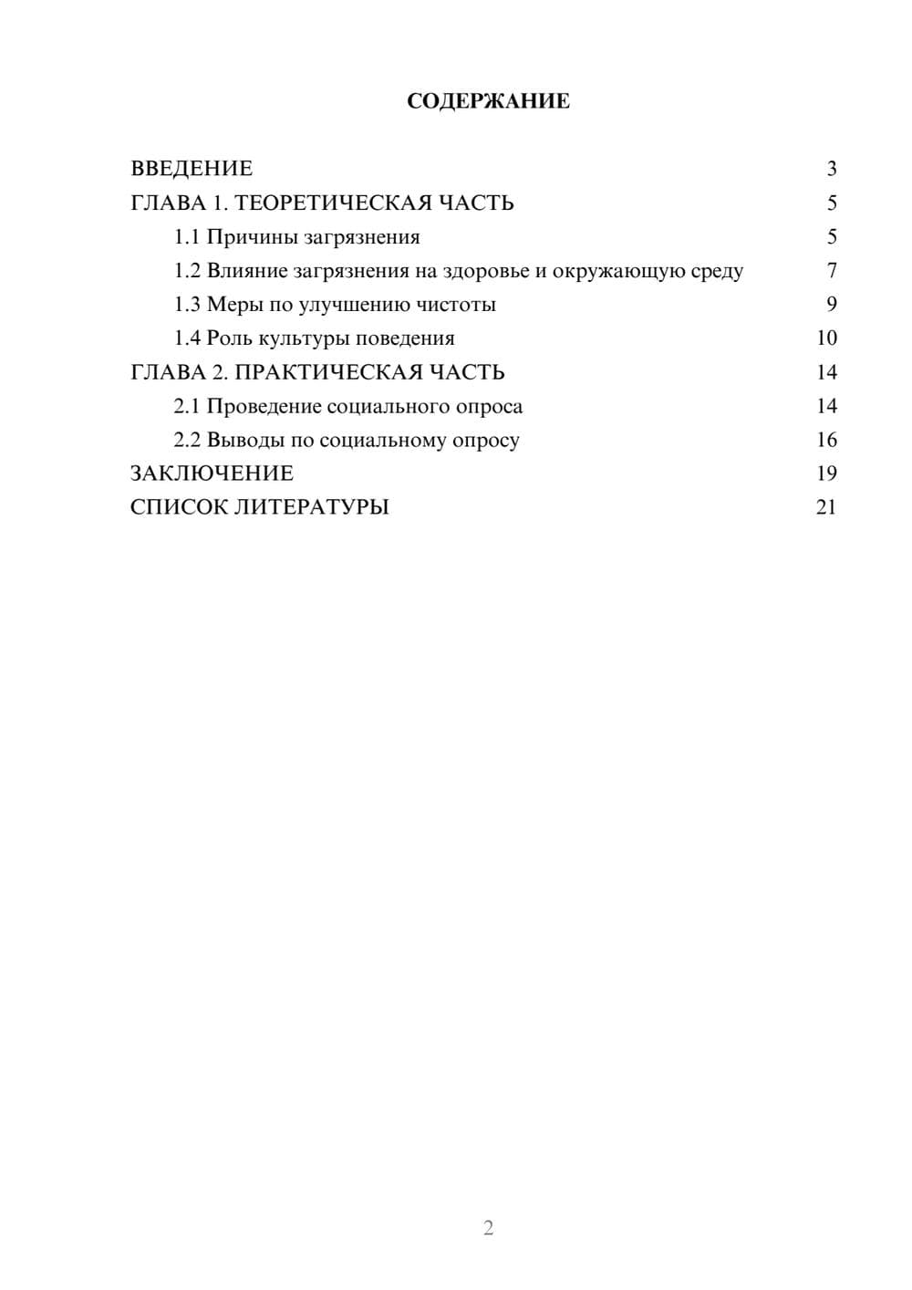 Предпросмотр проекта 2