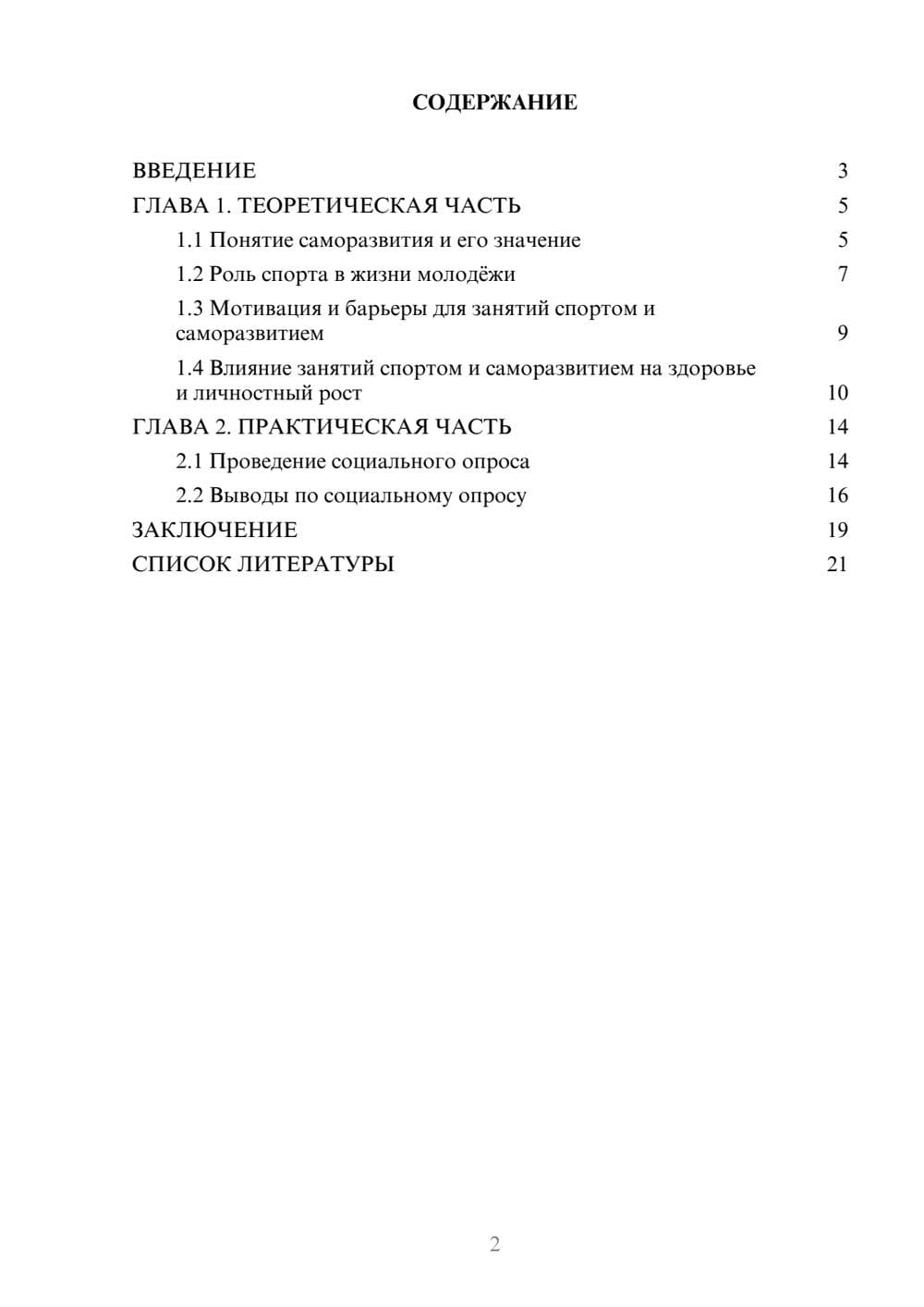 Предпросмотр проекта 2