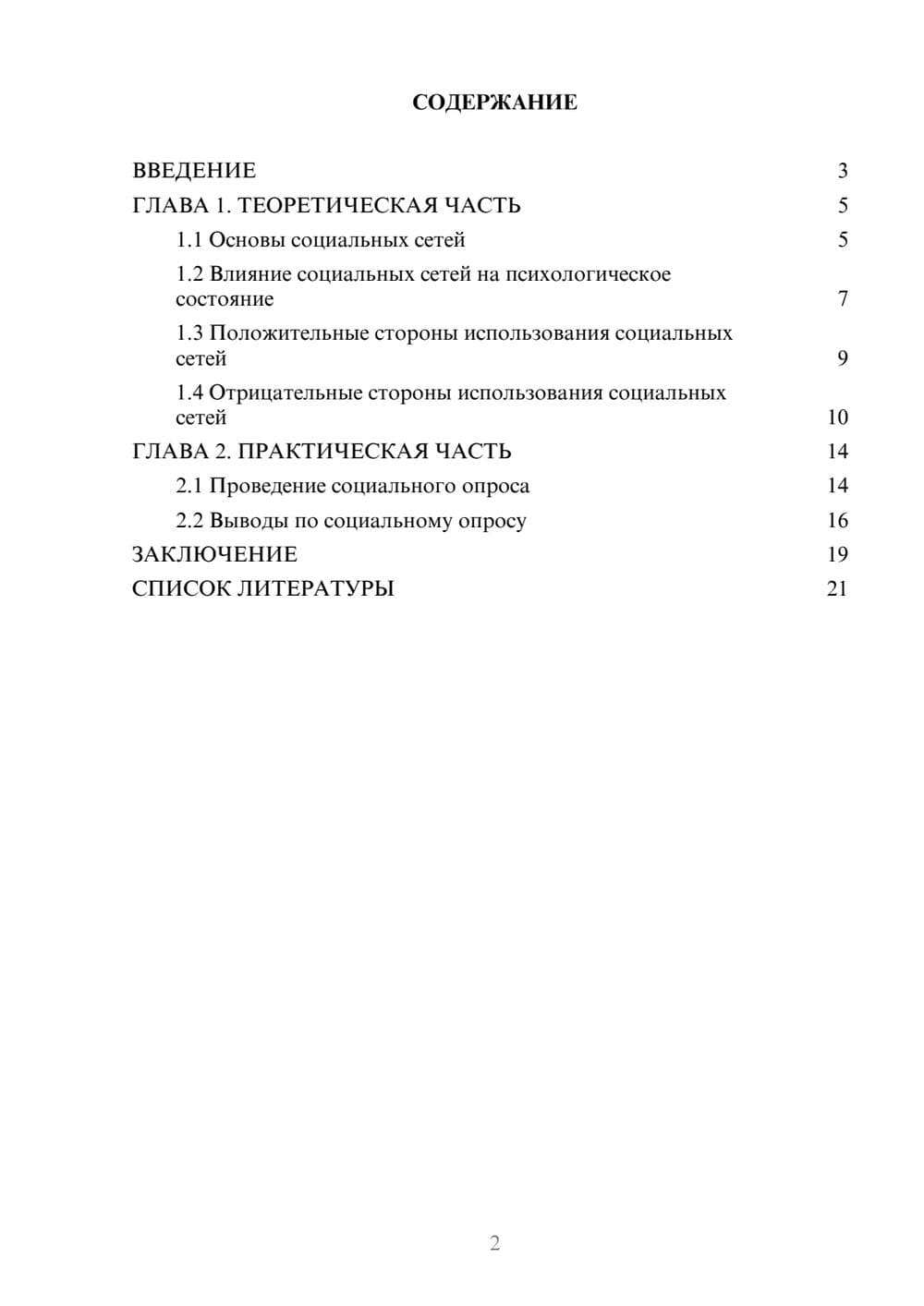 Предпросмотр проекта 2