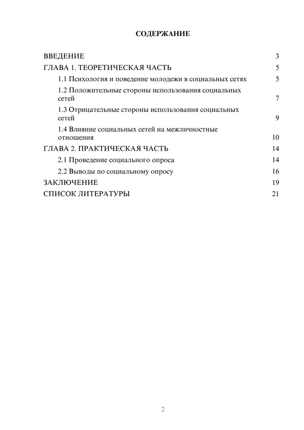 Предпросмотр проекта 2