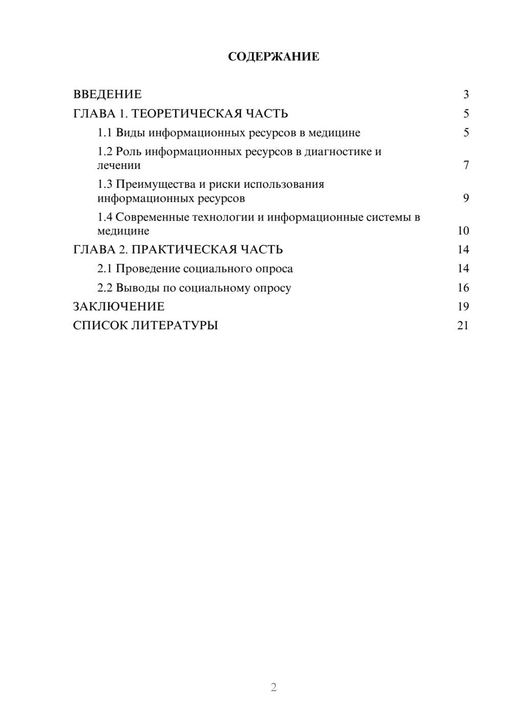 Предпросмотр проекта 2