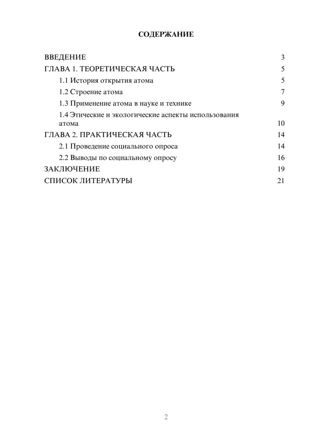 Предпросмотр проекта 2