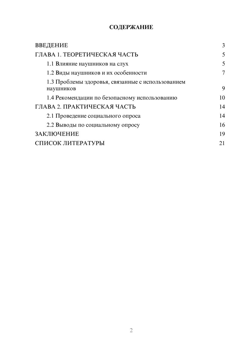 Предпросмотр проекта 2
