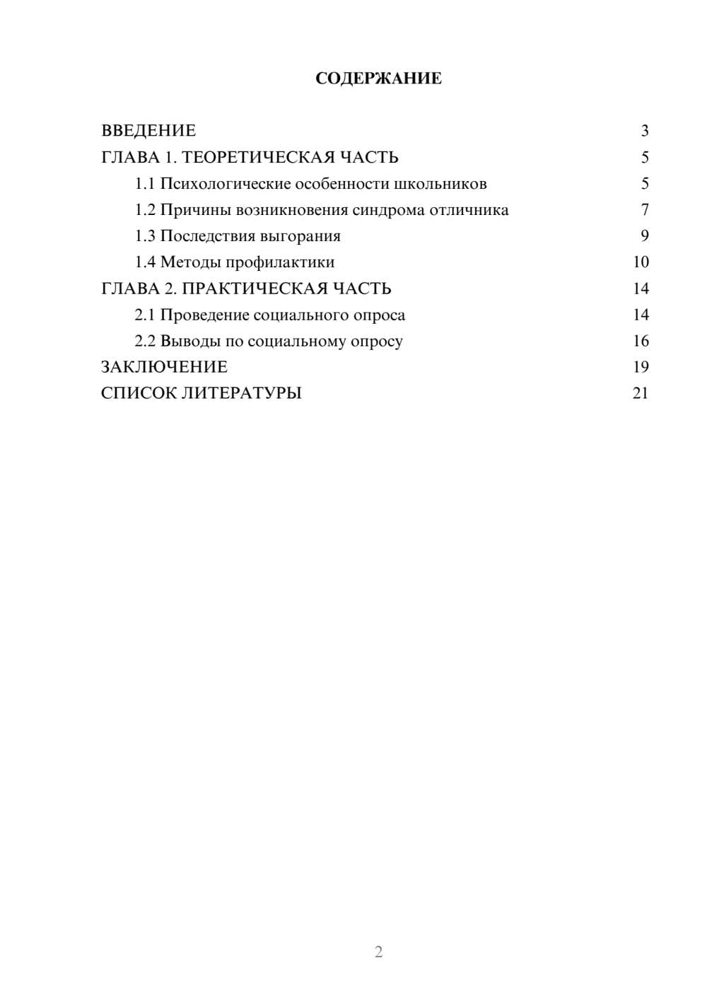 Предпросмотр проекта 2