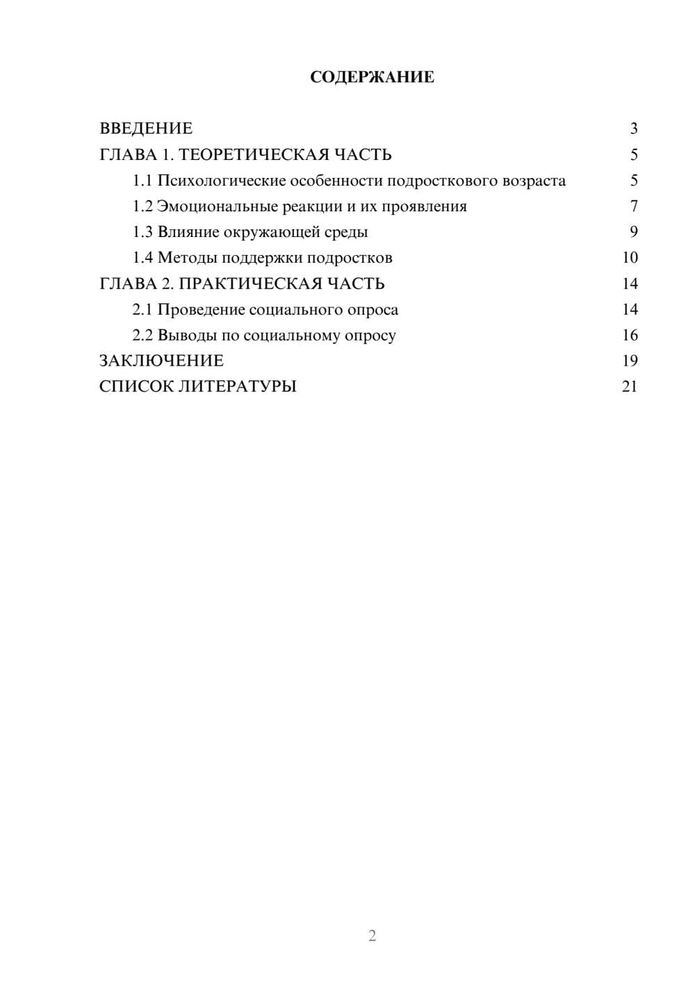 Предпросмотр проекта 2