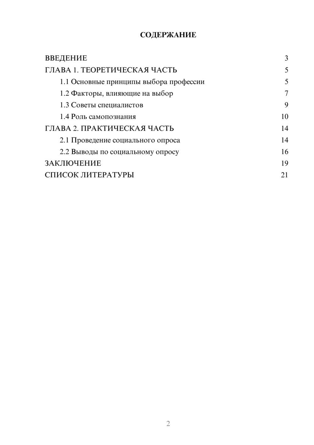 Предпросмотр проекта 2