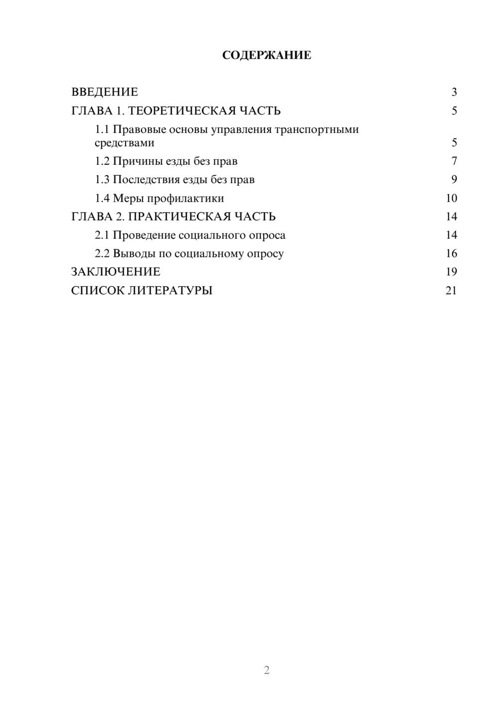 Предпросмотр проекта 2