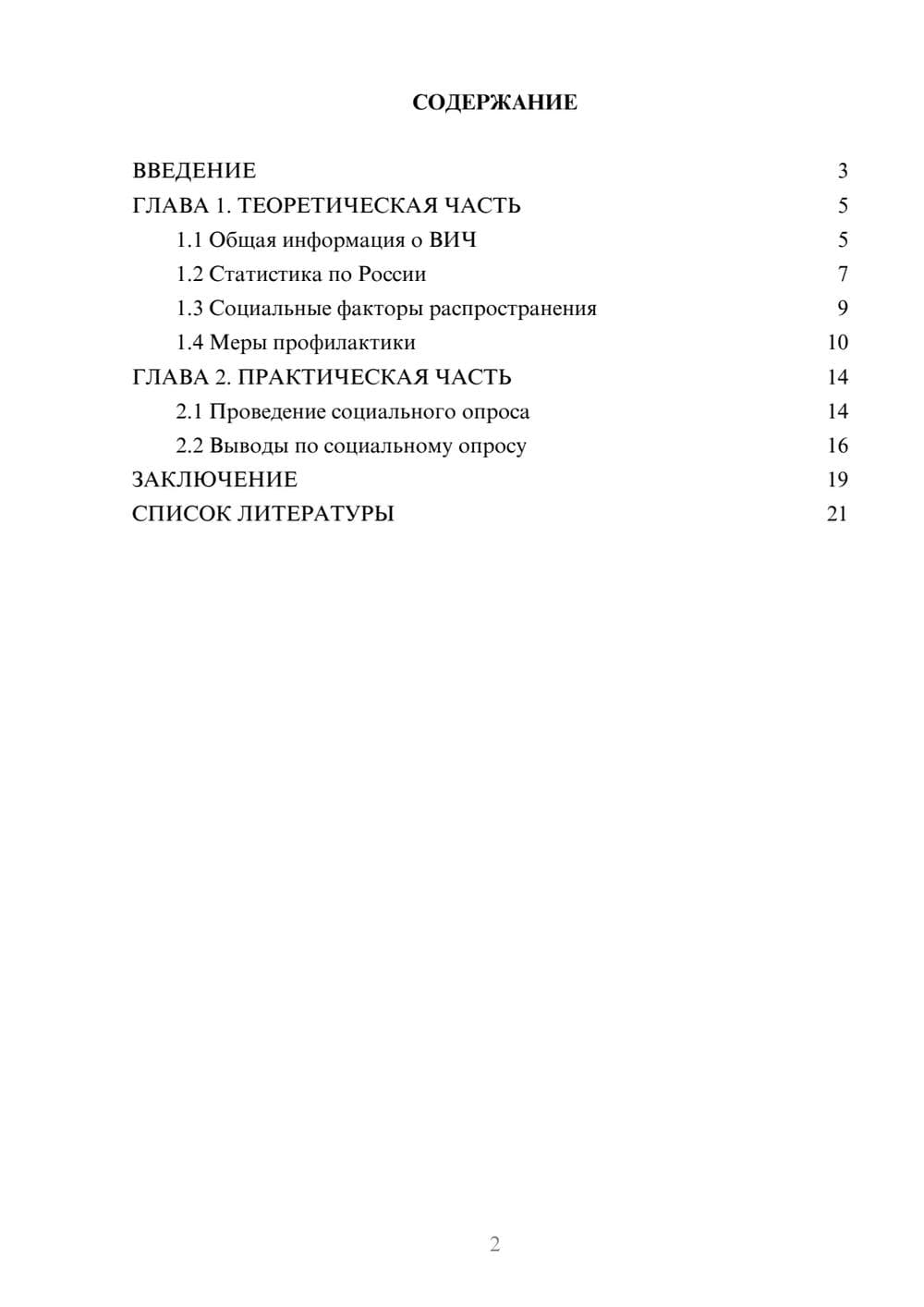 Предпросмотр проекта 2