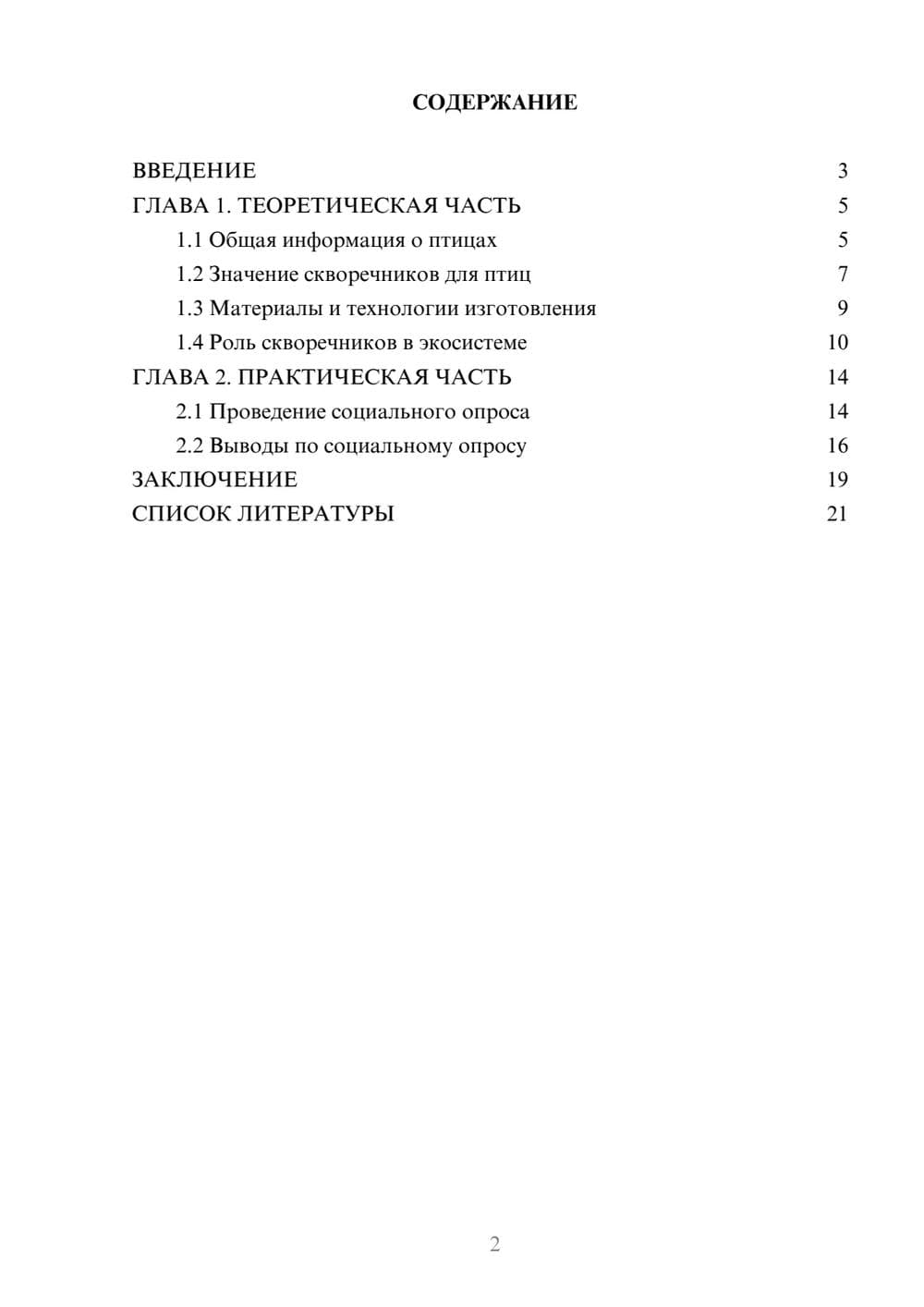 Предпросмотр проекта 2