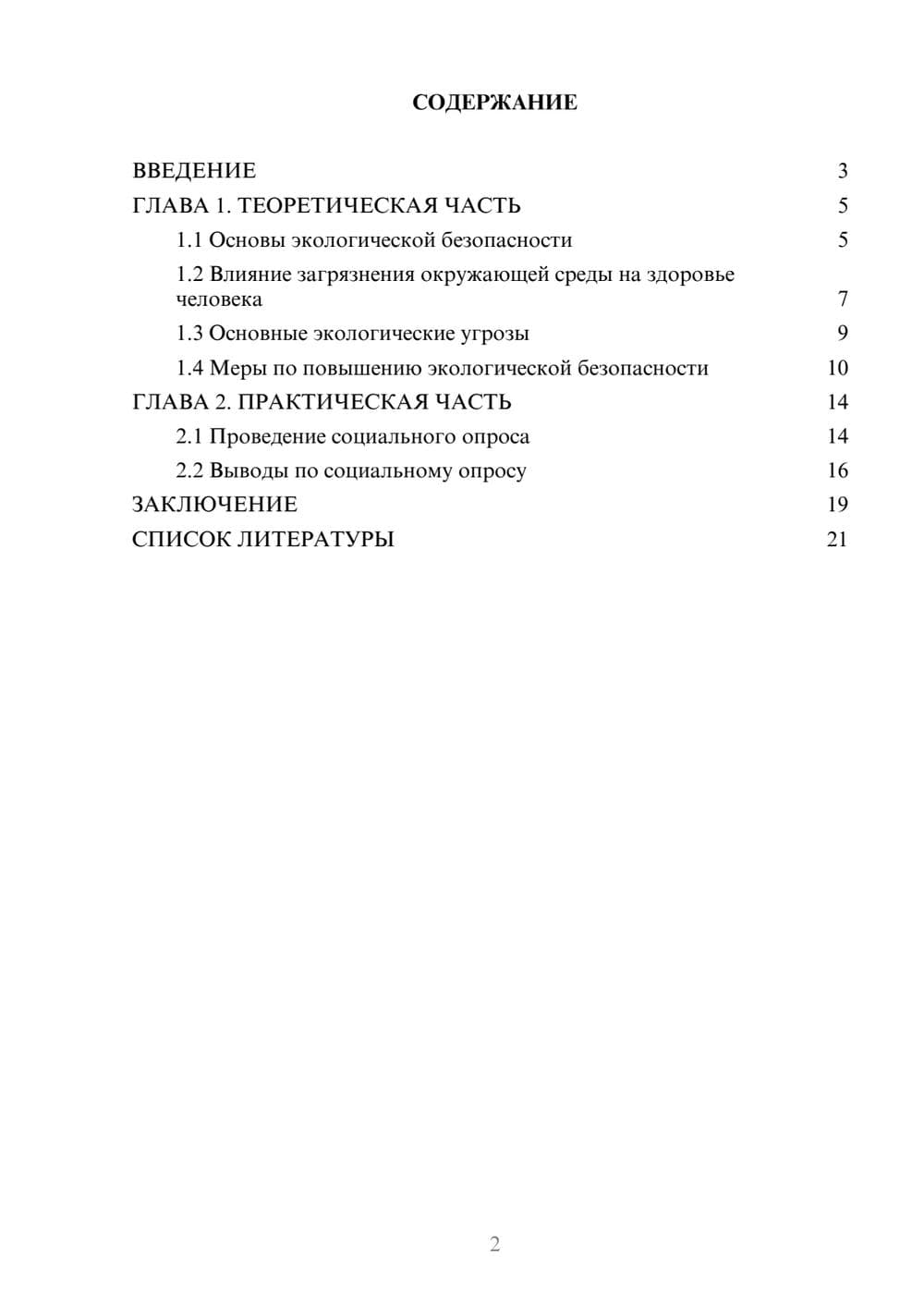 Предпросмотр проекта 2