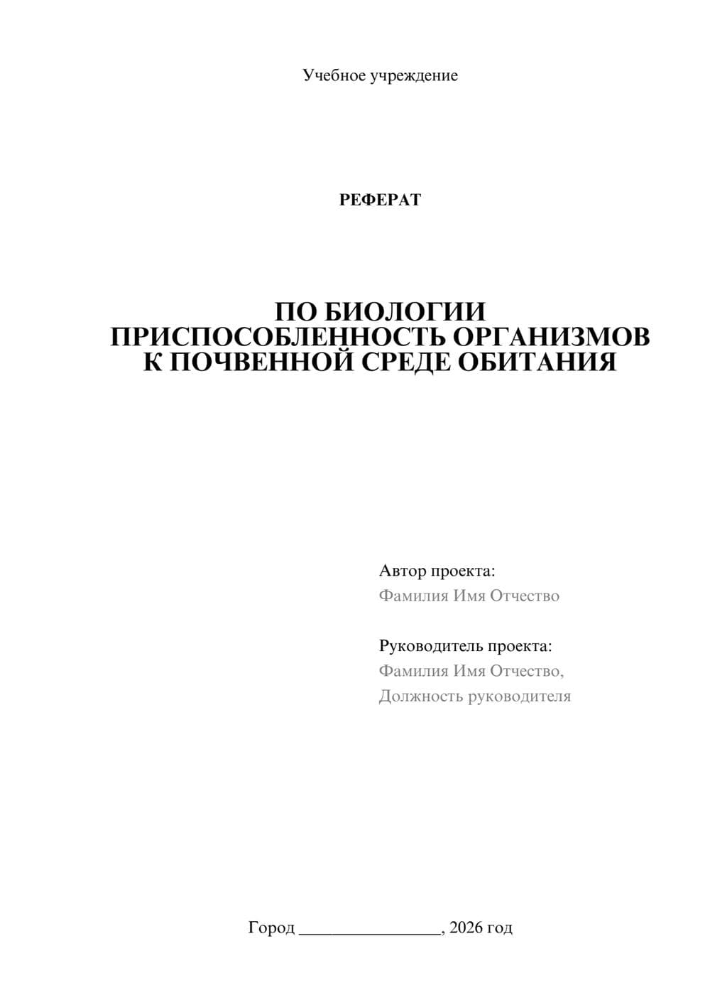 Предпросмотр проекта 1