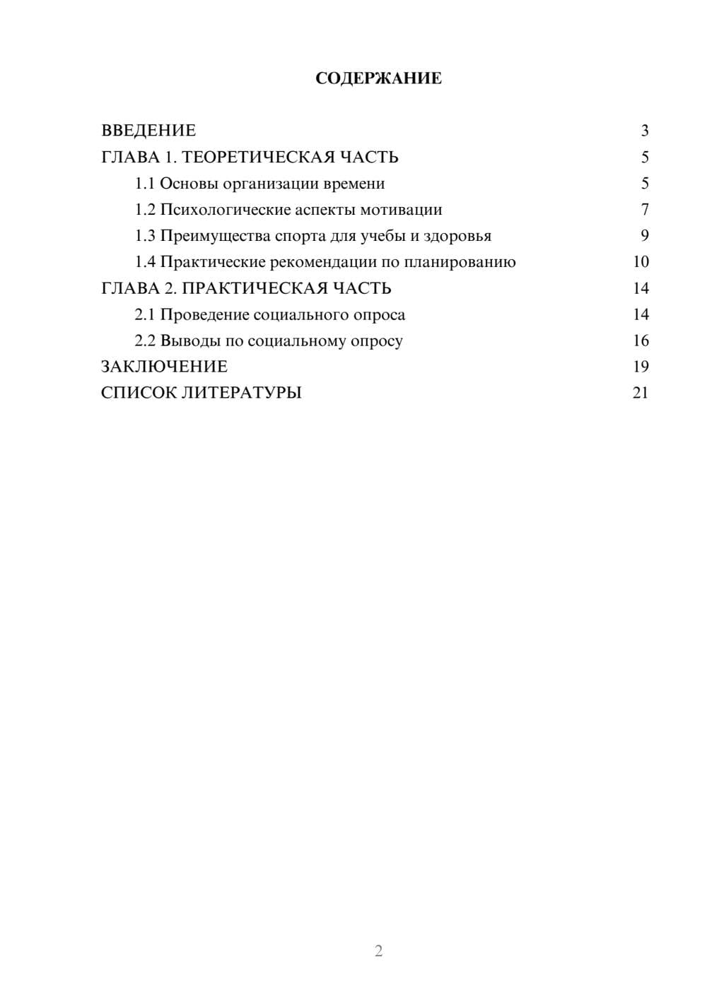 Предпросмотр проекта 2