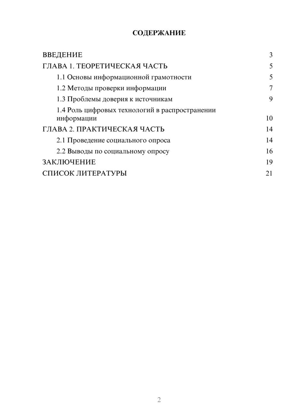 Предпросмотр проекта 2