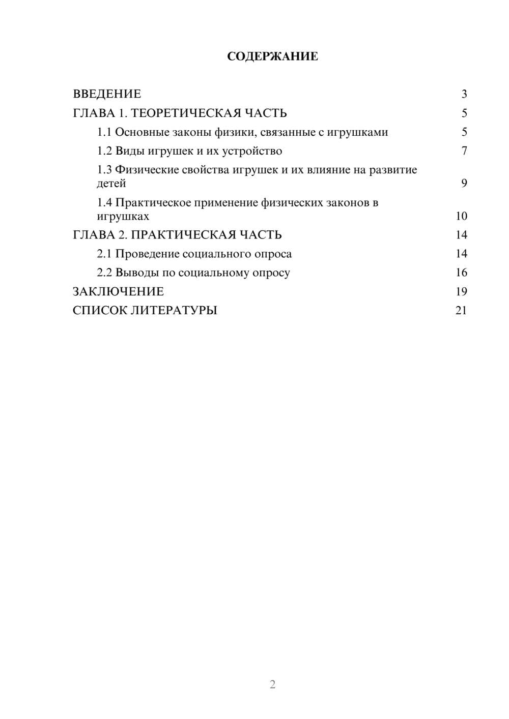 Предпросмотр проекта 2