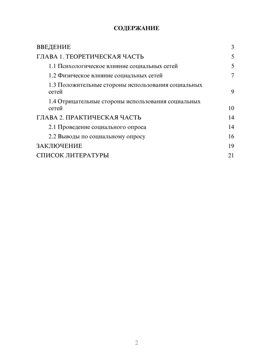 Предпросмотр проекта 2