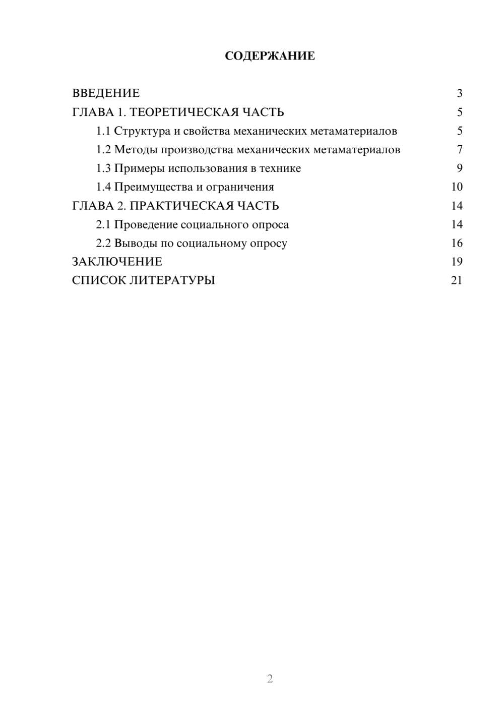 Предпросмотр проекта 2