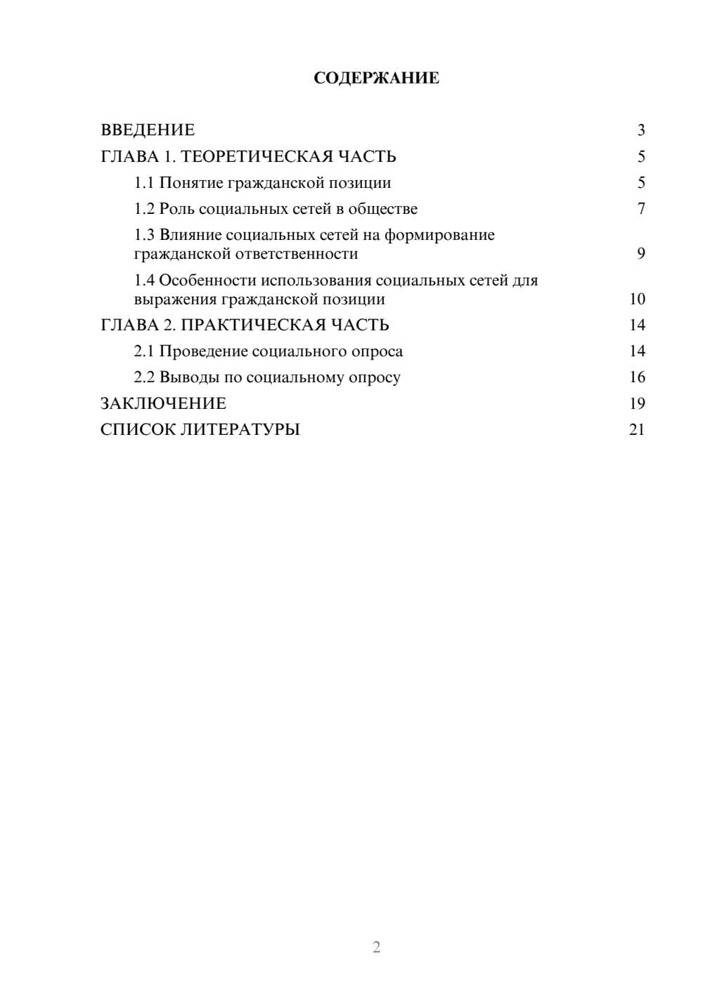 Предпросмотр проекта 2